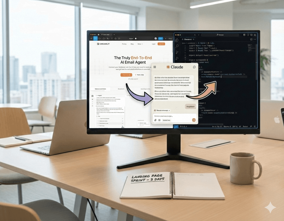 How we built our landing page in 3 days with Figma, Cursor, and Claude