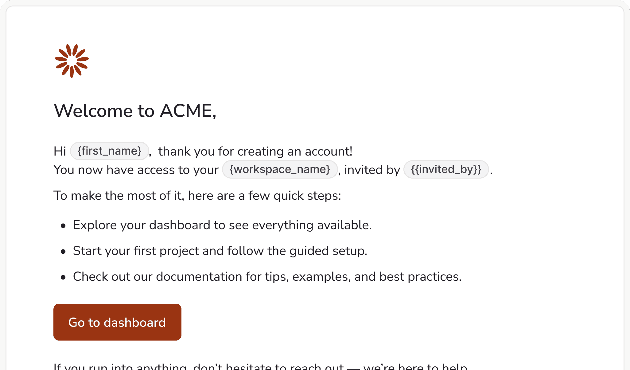 Preview with live database rows visualization